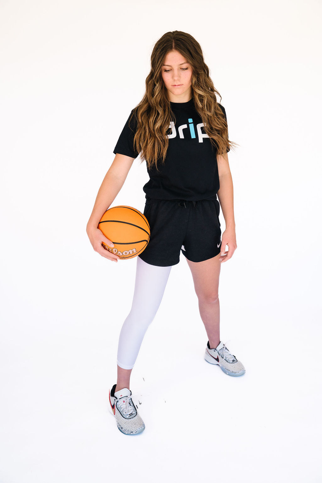 Adult Signature Drip Cotton Tee-shirt