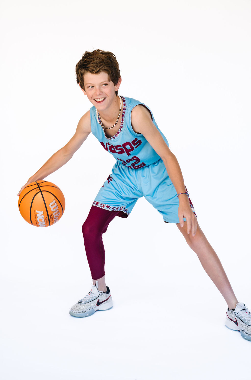 Youth One-Leg Compression Tights